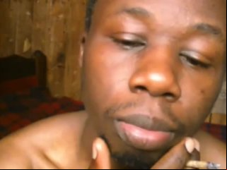 AFRICAN TEEN SMOKING WEED AND GETTING HIGH