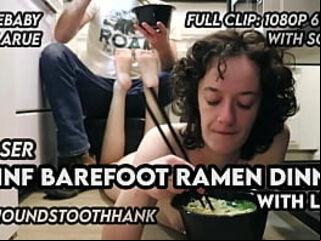 CMNF Barefoot Ramen Dinner with Lucy